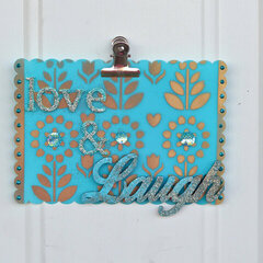 Love & Laugh Clipboard
