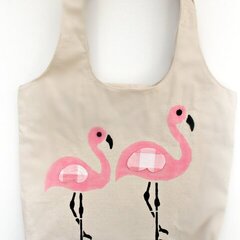 Flamingos Canvas Bag