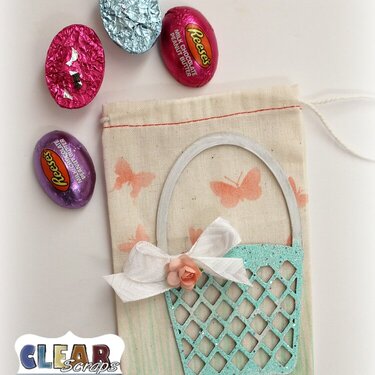 Easter Basket Canvas Gift Bag