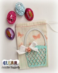 Easter Basket Canvas Gift Bag