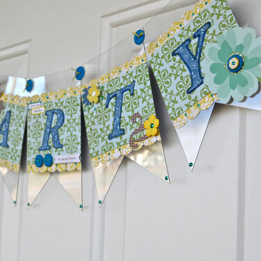 Party Banner by Pinky