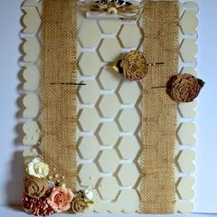 Large Scallop Clipboard by Cristal Hobbs