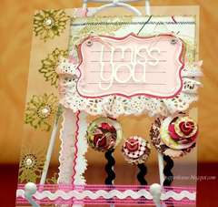 I miss you Card By Clear Scraps DT Irene
