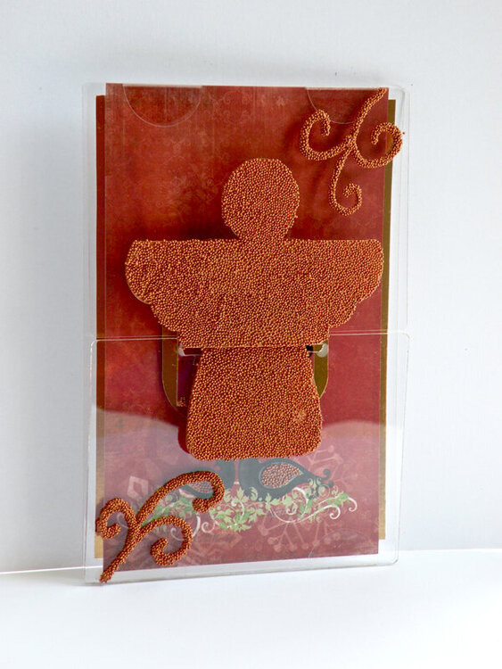 BRAND NEW DESIGN! Send It Clear Acrylic Card by Pinky Hobbs