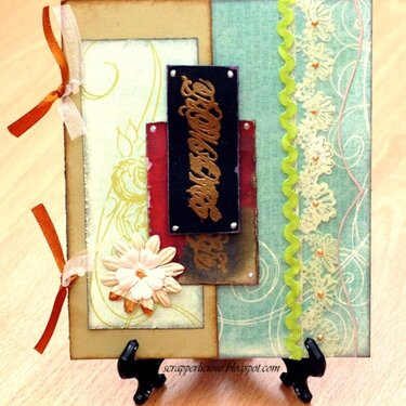 Romance Card by Clear Scraps DT Irene