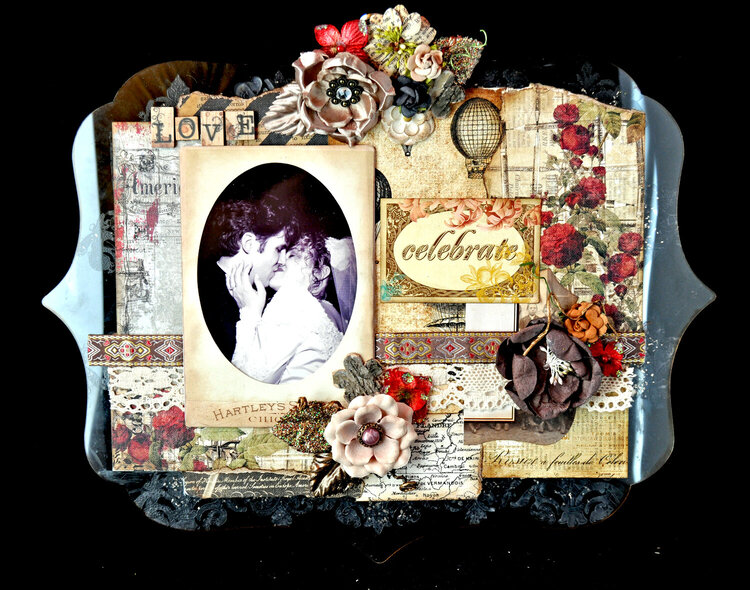 Our Day Deco Clipboard by Nancy Keslin