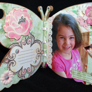 Butterfly Mini Book - Pages 1 and 2