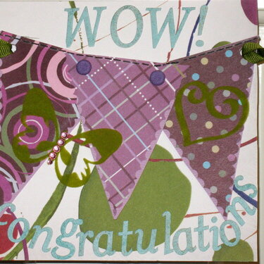 Graduation card from my neice