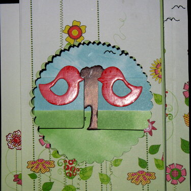 Peek a boo card