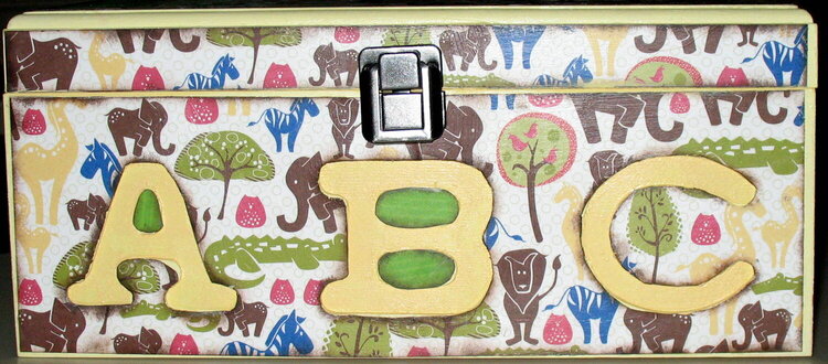 ABC Jungle animal box