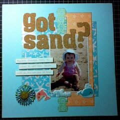 Got sand?