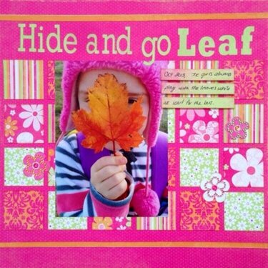 Hide and go Leaf