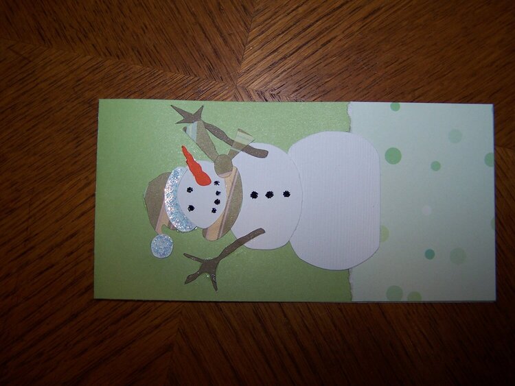 Snowman Card