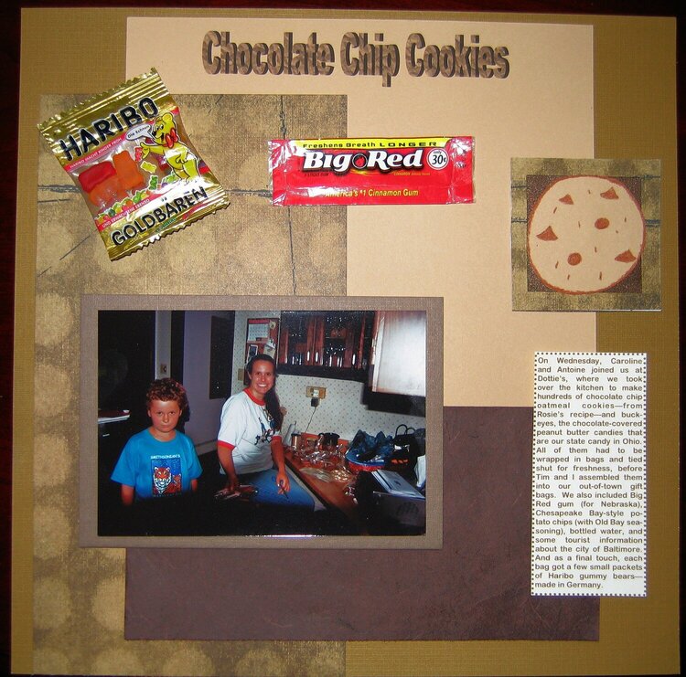 Chocolate Chip Cookies and Buckeyes (p.1)