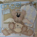 Tear Bear Paper Piecing