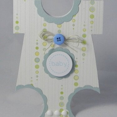 Baby Onsie Card