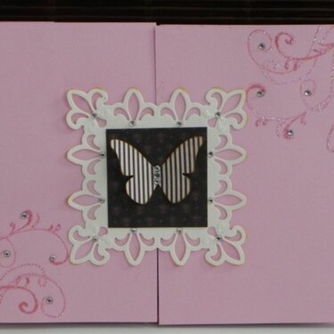 Shutter Card Mini Album Closed