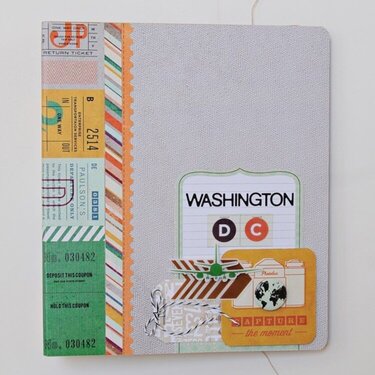 Washington DC Mini Album **Basic Grey**