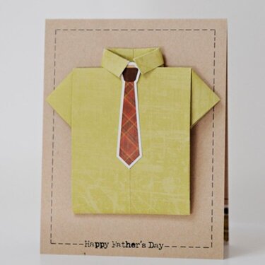 "Happy Father's Day" card