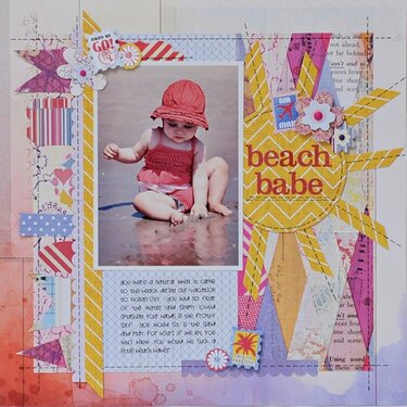 beach babe **NEW Basic Grey Soleil Collection**