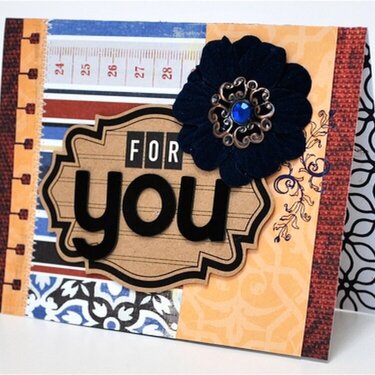 &quot;for you&quot; card *November Nook Kit*