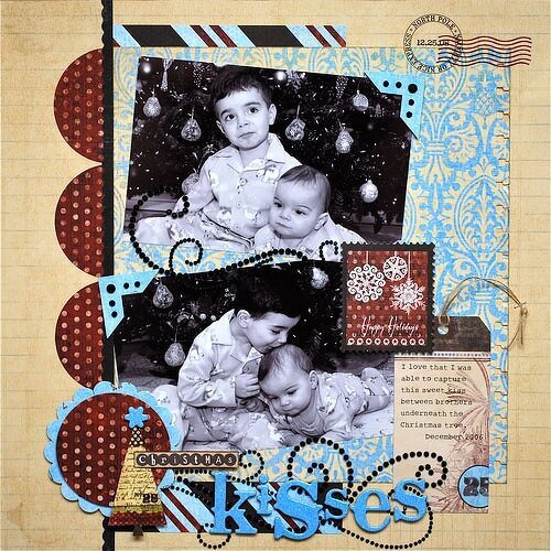 Christmas Kisses **Zva Creative**