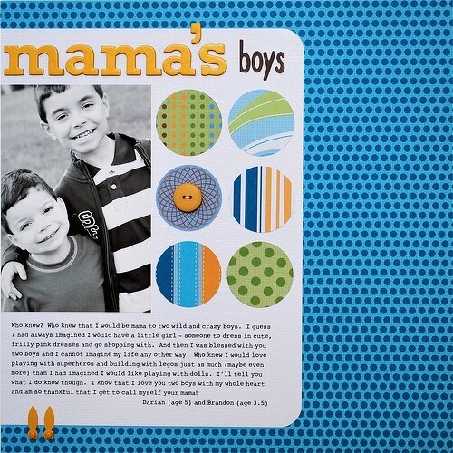 mama&#039;s boys *Black River Designs*