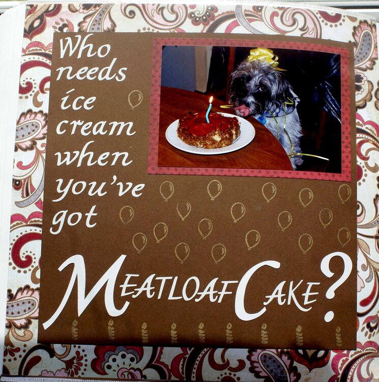 Who needs ice cream when you&#039;ve got Meatloaf Cake?