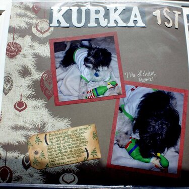Kurka 1st Christmas Page 1