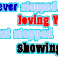 loving showing