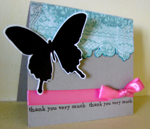 thank you very much card (May 09 Just Cre8 kit)
