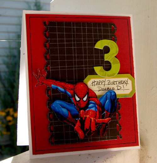 spiderman card
