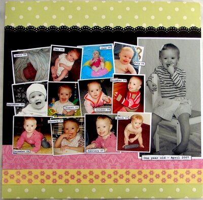 Abigail&#039;s 1st  year - left side