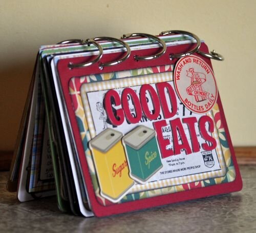 good eats - mini album (recipe book)