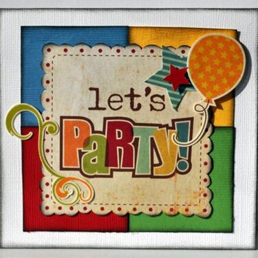 let&#039;s party card
