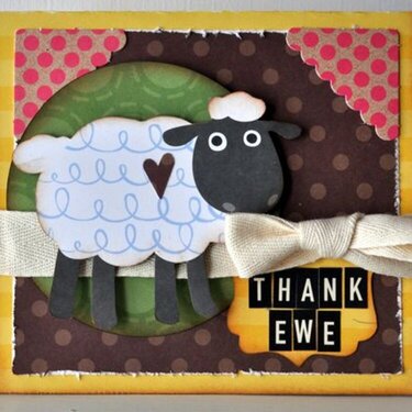 thank ewe card