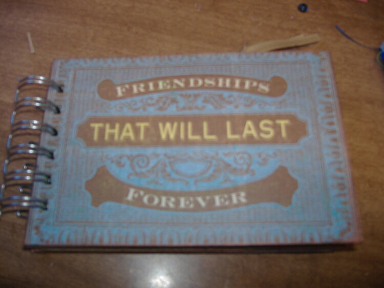 Friendship album - cover