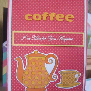 Coffee card