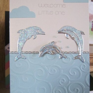 Baby boy card