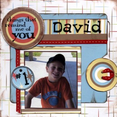 David - things that remind me of you