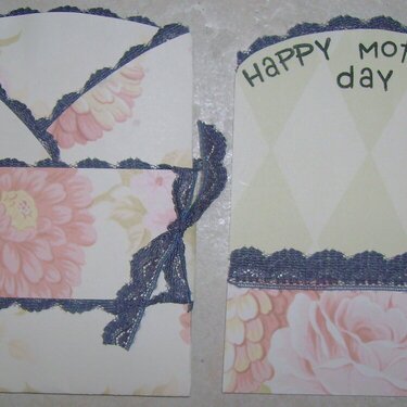 Mothers Day Trifold Pocket Card