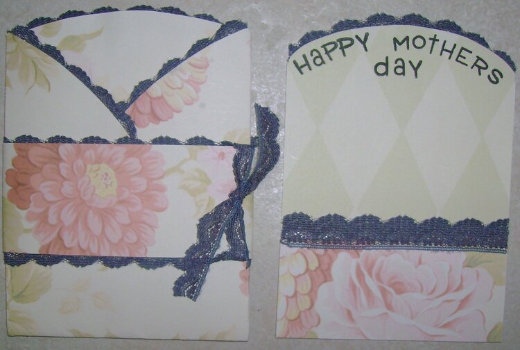 Mothers Day Trifold Pocket Card