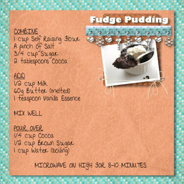 Fudge Pudding