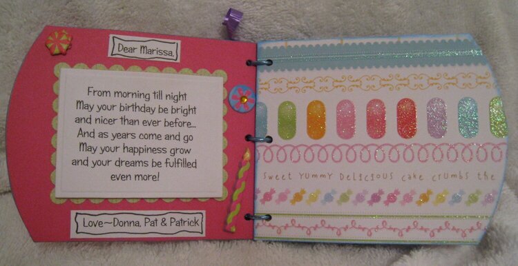 Marissa&#039;s Birthday Book Page 1-2