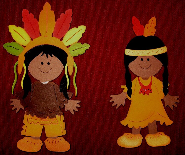 Indian Boy and Girl Paperdolls
