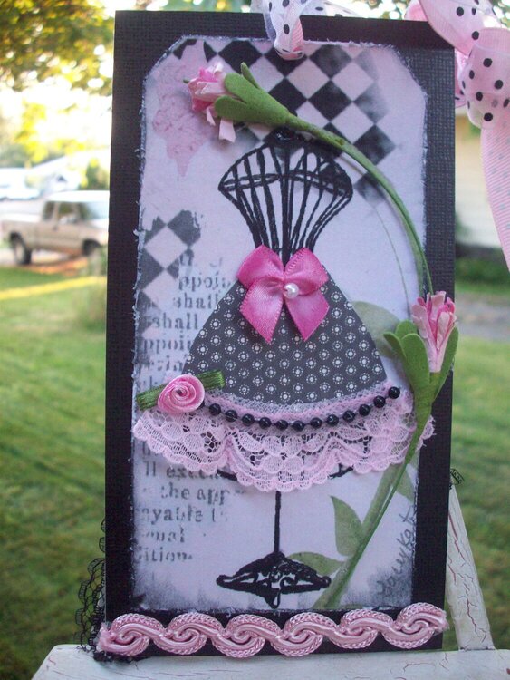 Dressform Tag #5 front