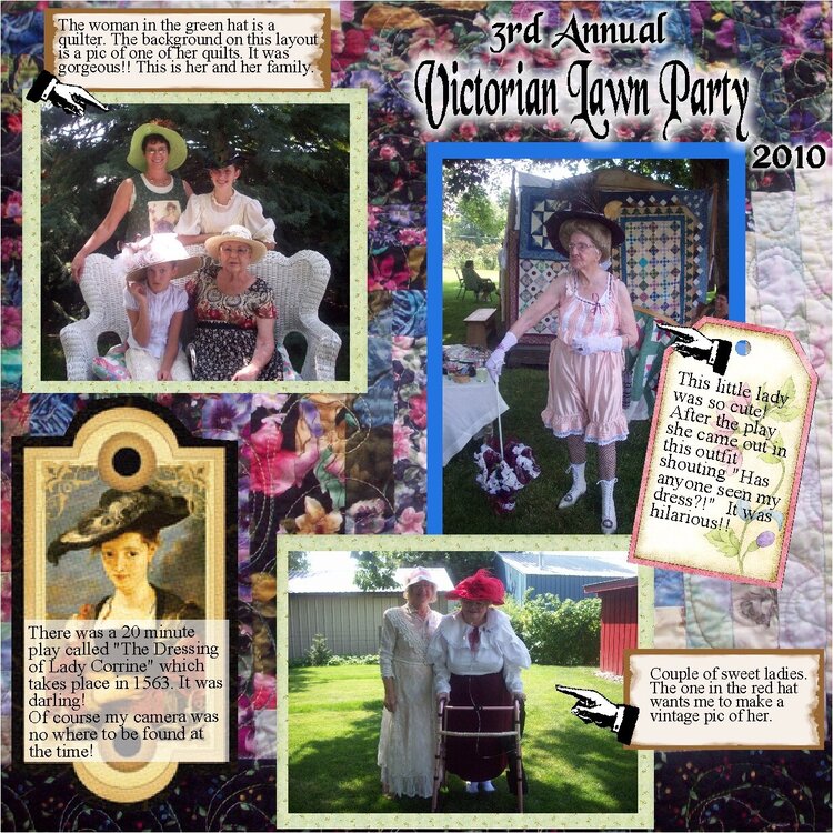 3rd Annual Victorian Lawn Party