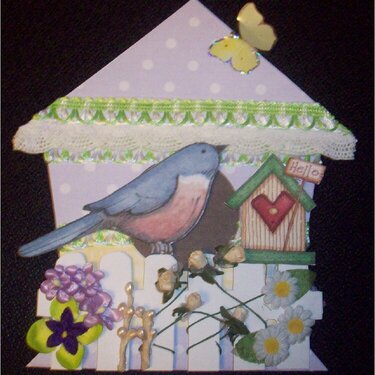 Birdhouse Card