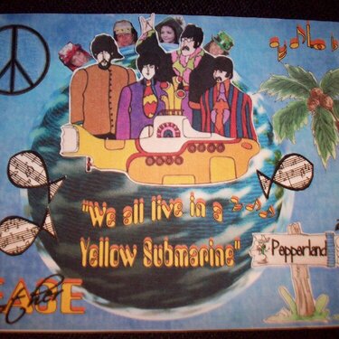 Postcard Hippie Era