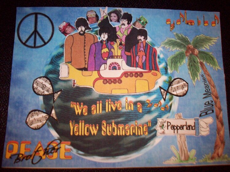 Postcard Hippie Era